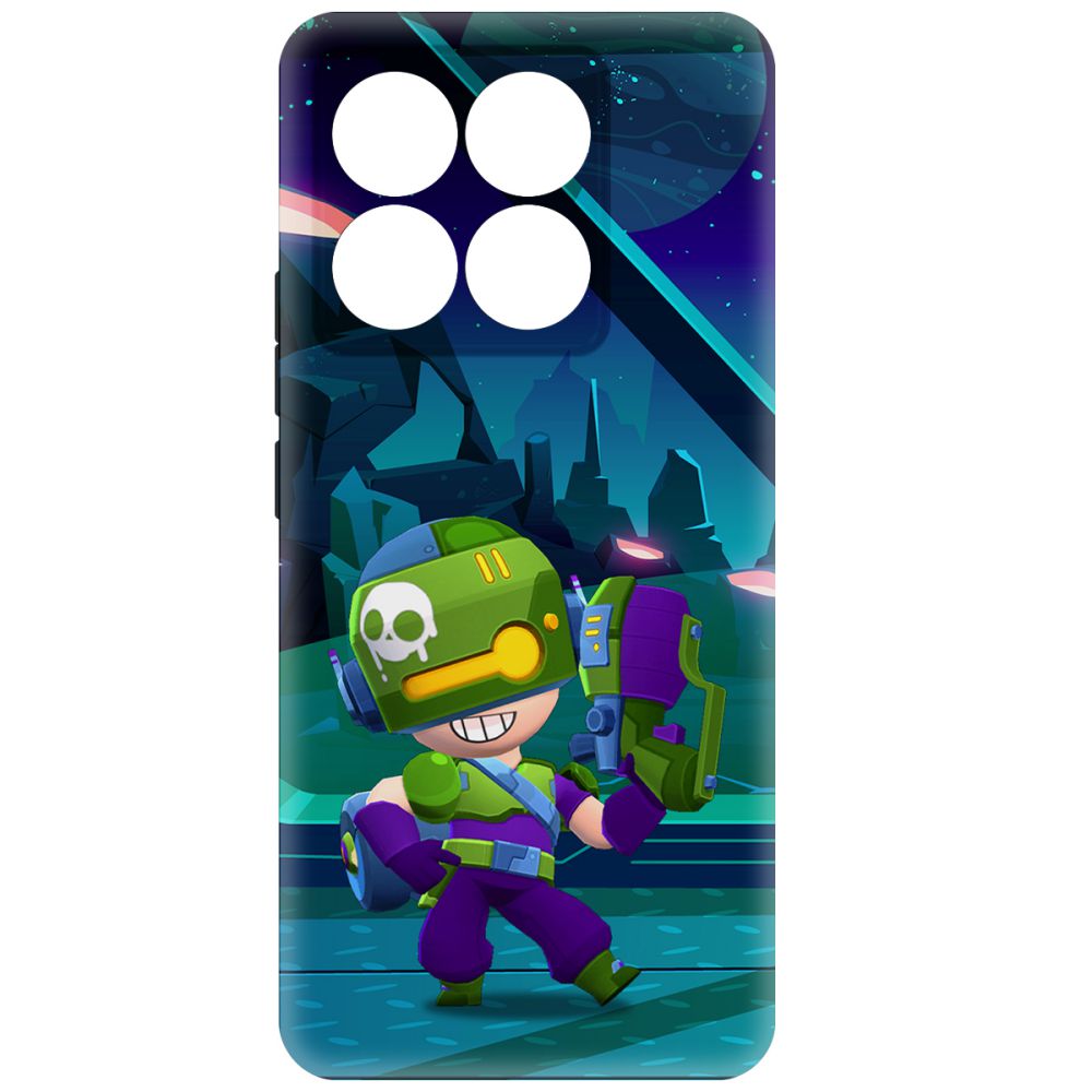 

Чехол-накладка Krutoff Soft Case Brawl Stars - Контрабандистка Пенни для Xiaomi 14T черный