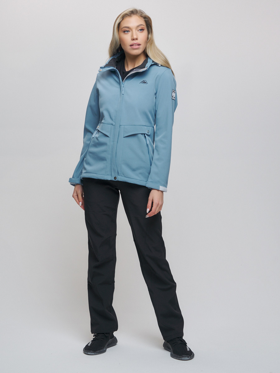 фото Спортивный костюм женский mtforce 2032 голубой 50 ru