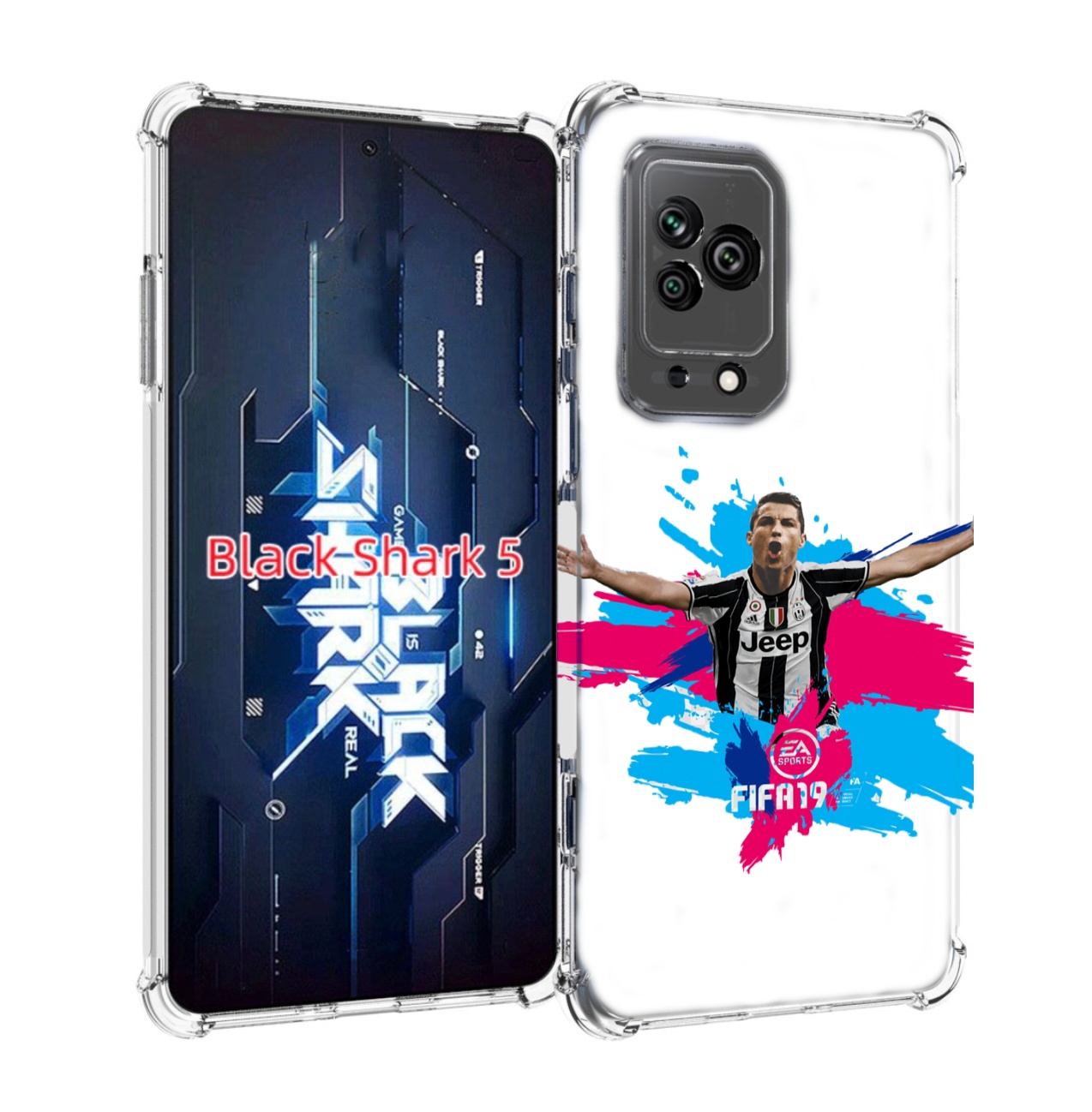 

Чехол MyPads Fifa-2022 мужской для Xiaomi Black Shark 5, Прозрачный, Tocco