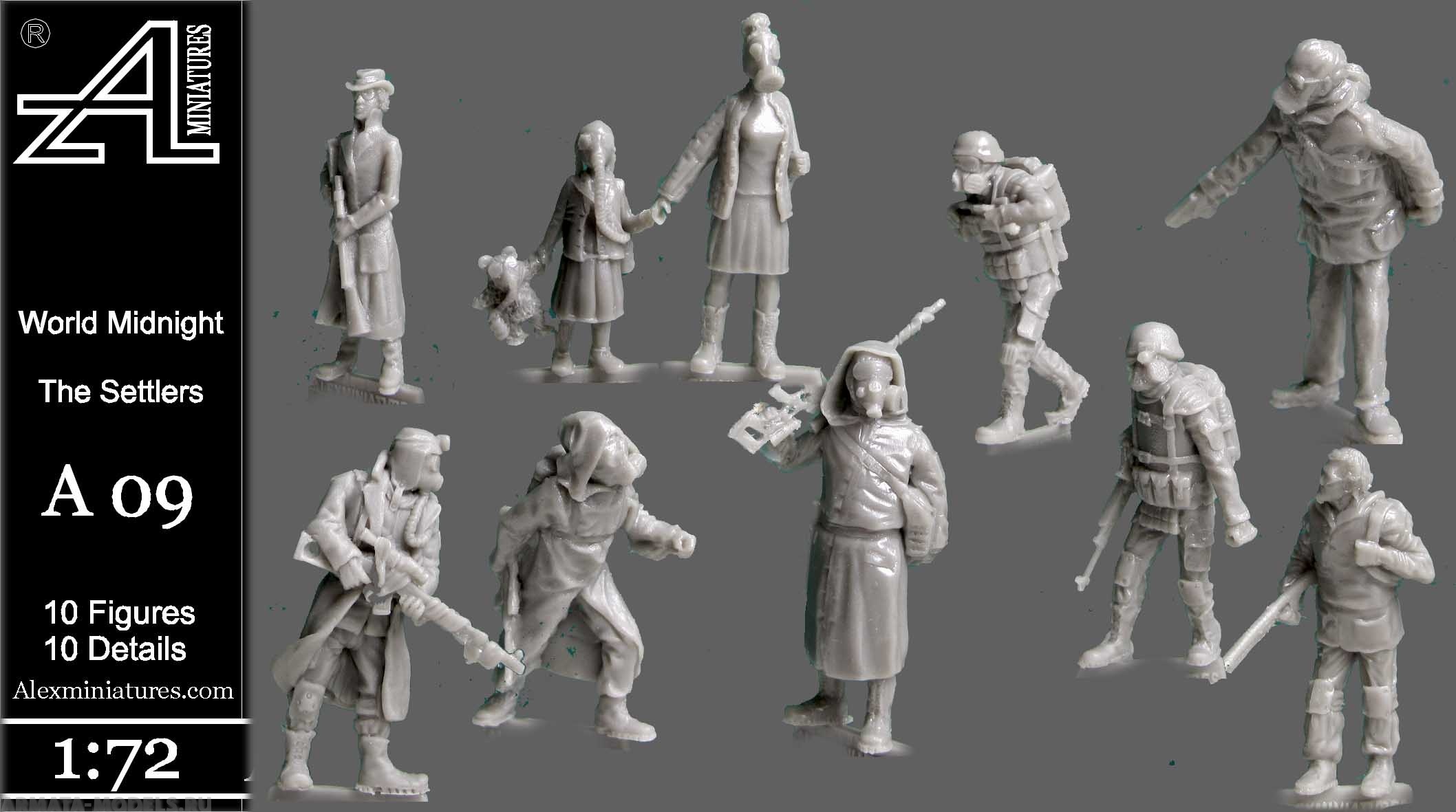 

А09 Мир полуночи . Поселенцы, 1:72