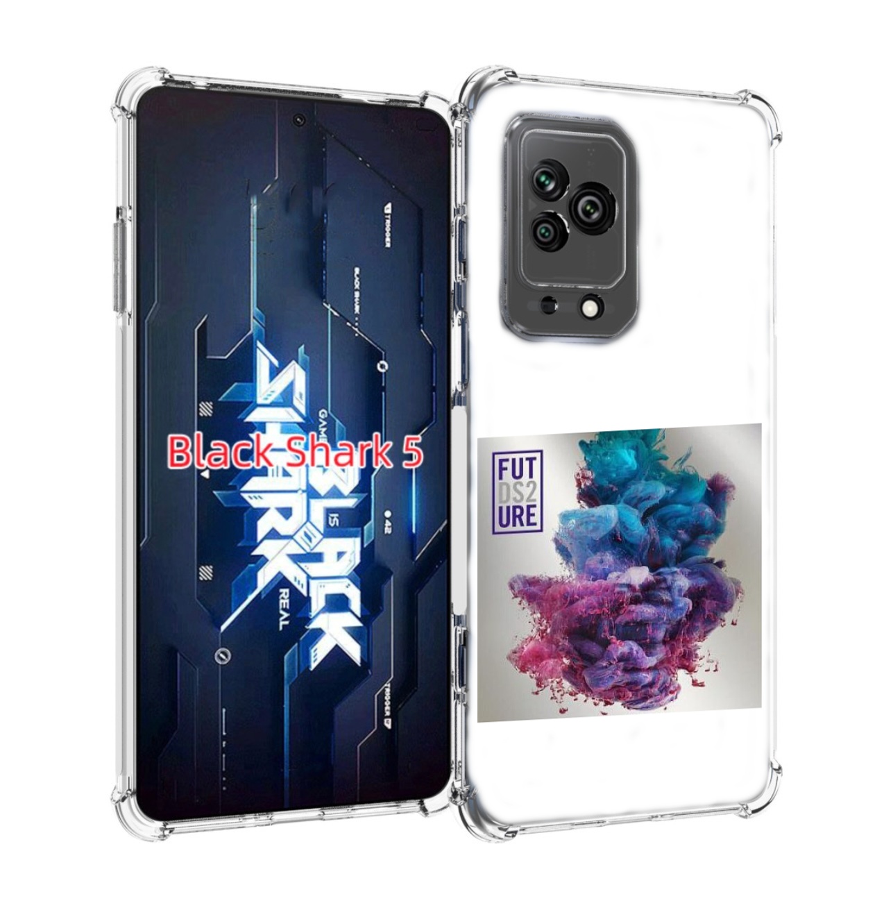 

Чехол MyPads Future - DS2 (Dirty Sprite 2) для Xiaomi Black Shark 5, Прозрачный, Tocco