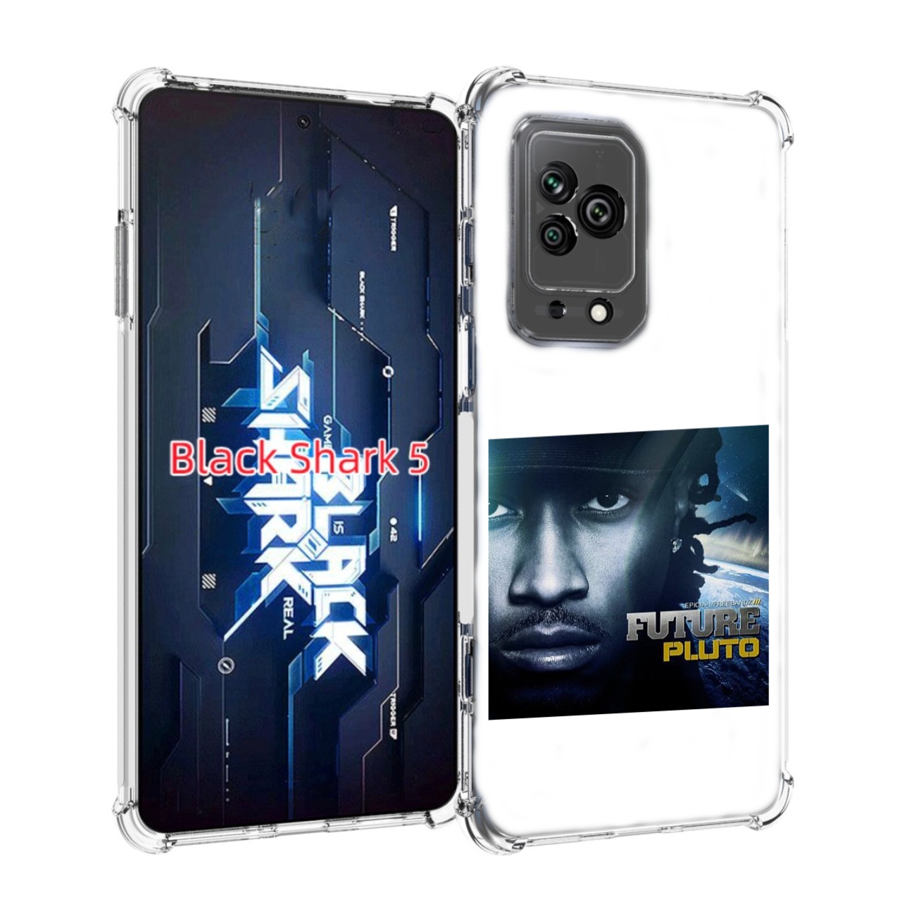 

Чехол MyPads Future - Pluto для Xiaomi Black Shark 5, Прозрачный, Tocco