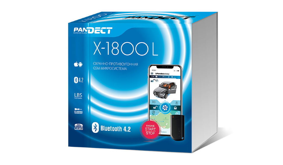 

Автосигнализация Pandect X-1800 L (GSM)