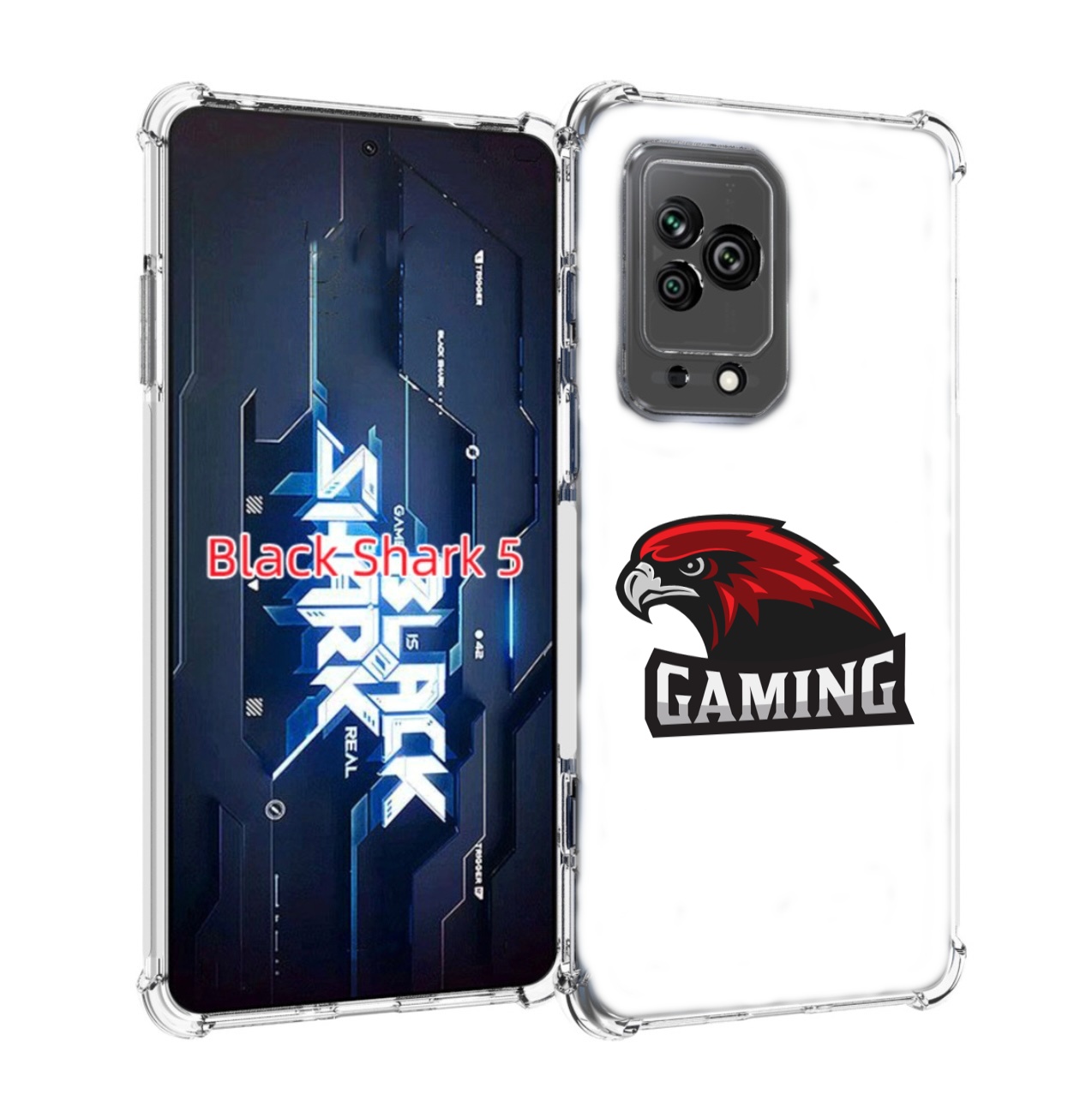 

Чехол MyPads Gaming-1 мужской для Xiaomi Black Shark 5, Прозрачный, Tocco