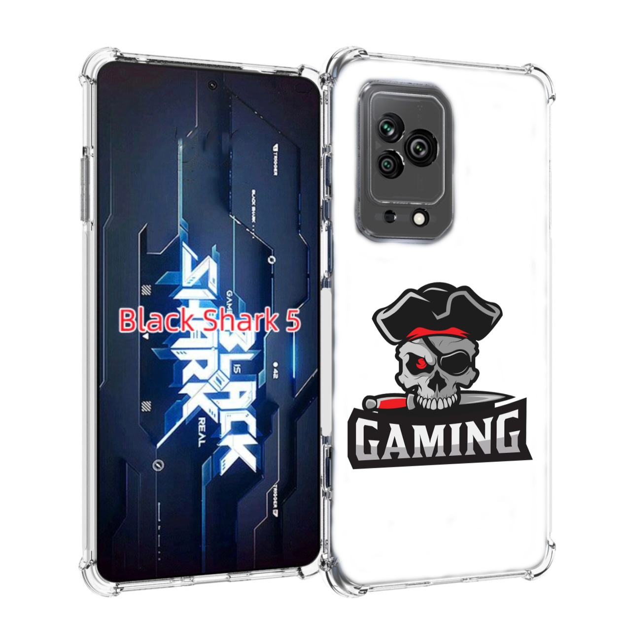 

Чехол MyPads Gaming-2 для Xiaomi Black Shark 5, Прозрачный, Tocco