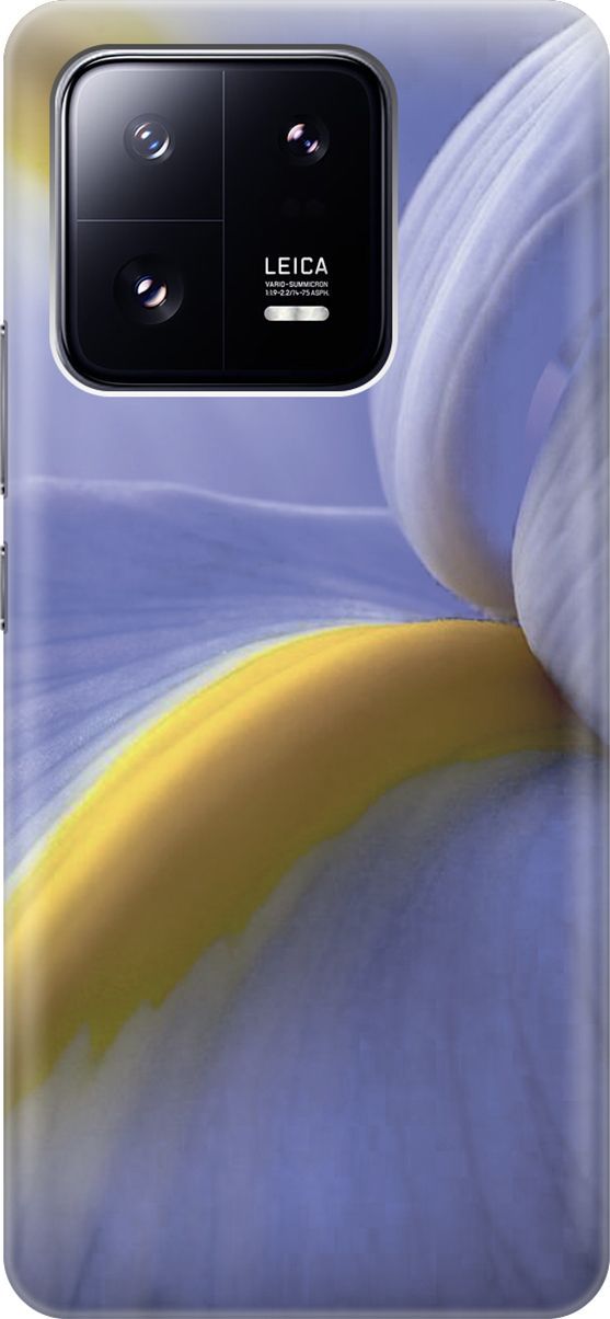 

Силиконовый чехол на Xiaomi 13 Pro Про с принтом "Синяя калла", Желтый;фиолетовый, 158969