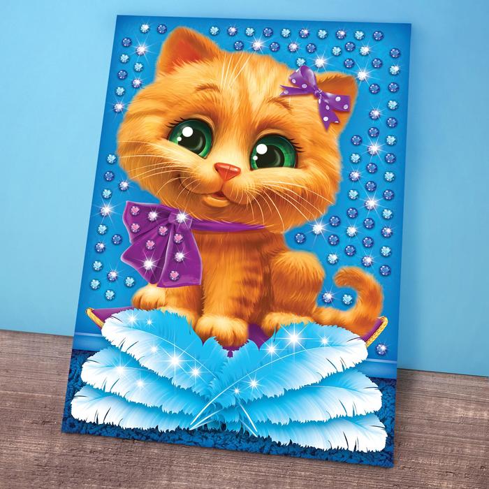 

Школа талантов "Котик", 14,8х21 см, бантик