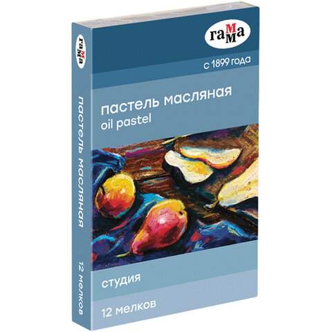 

Пастель масляная Гамма 180384, 12 цветов х 3 набора