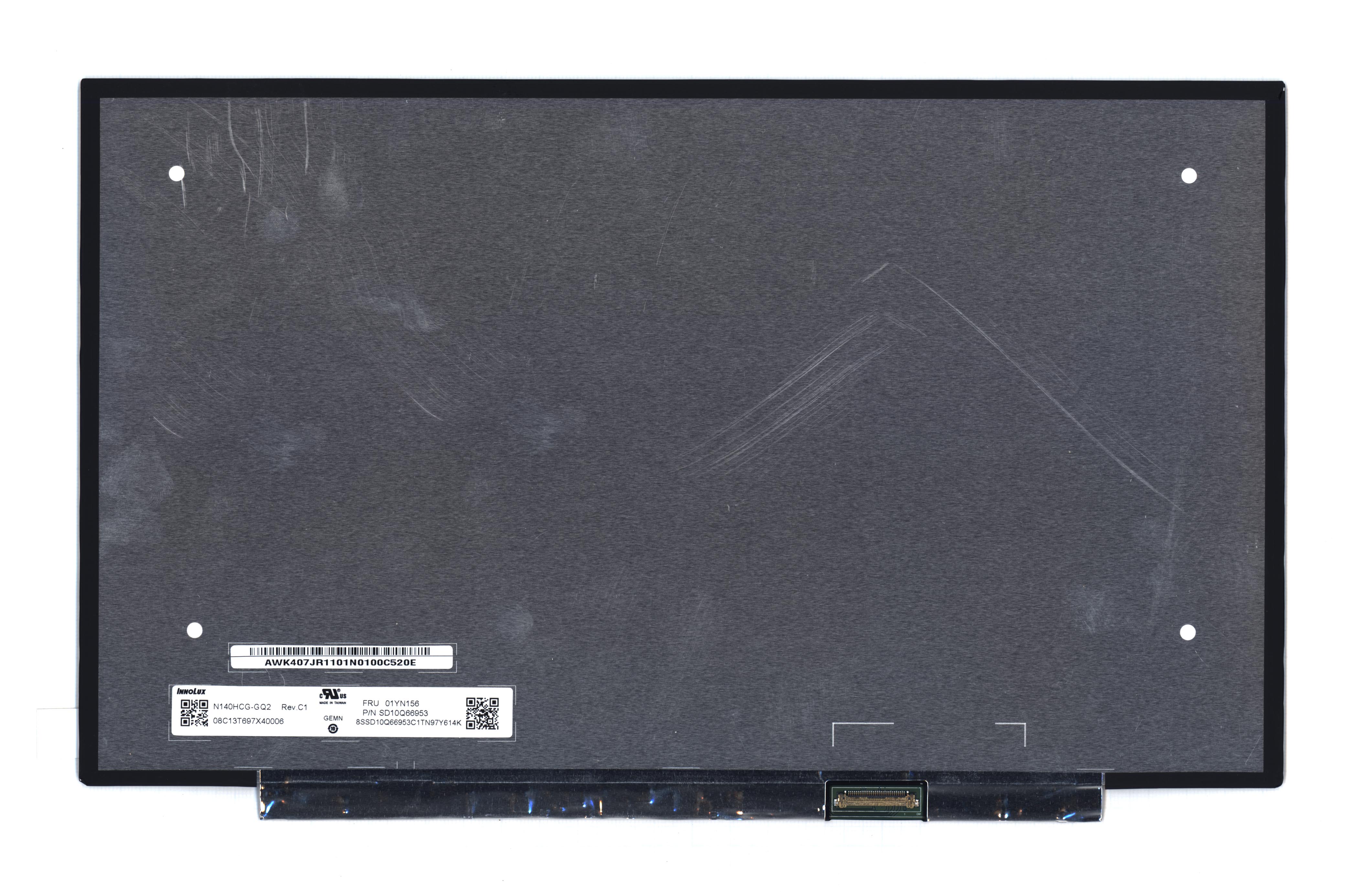 

Матрица N140HCG-GQ2 AAS 14' 1920x1080 (Full HD) Slim (тонкая) 30 pin матовая, N140HCG-GQ2 AAS 14' 1920x1080 (Full HD) Slim (тонкая) 30 pin матовая