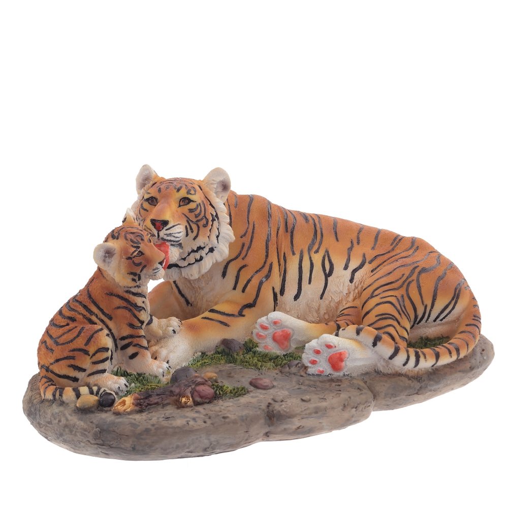 

Фигурка декоративная пластик ALAT Home Тигр 29х17х14см 762419, Оранжевый, тигр