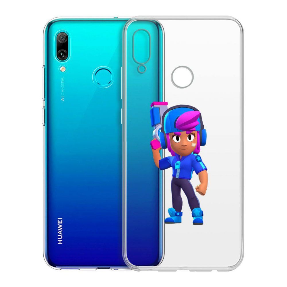 

Чехол-накладка Brawl Stars-Звёздная Шелли для Huawei P Smart (2019)or 10 Lite (2019)