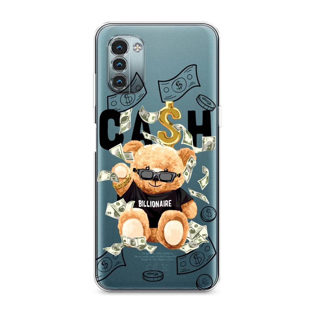 

Чехол на Nokia G11 "Big cash", Черный;серый;бежевый, 125050-6