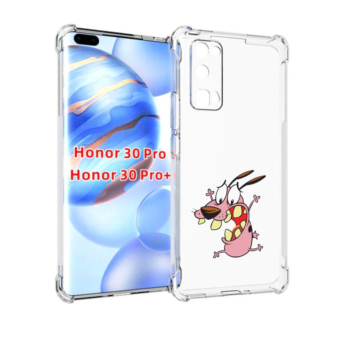 

Чехол бампер MyPads зубастый бобик для Honor 30 Pro, Прозрачный, Tocco