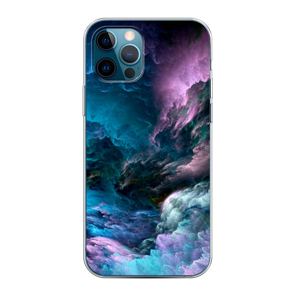 

Чехол на Apple iPhone 12 "Загадочное небо", Синий;фиолетовый, 12850-2