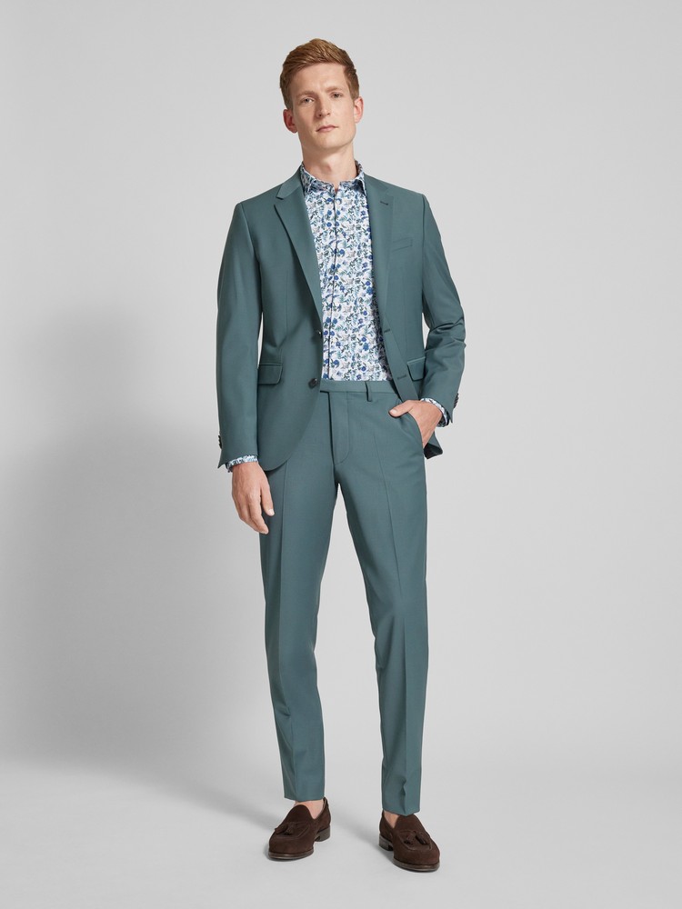 Брюки мужские Cinque 21395143 зеленые 44 RU 26116₽