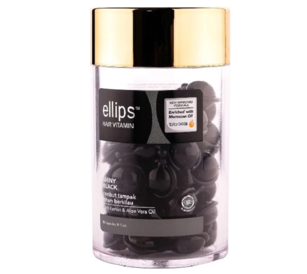 

Масло для волос Ellips Hair Vitamin Shiny Black, 6 шт.