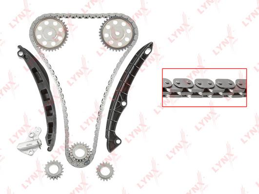 

LYNXAUTO Комплект цепи ГРМ 1шт, TK0065