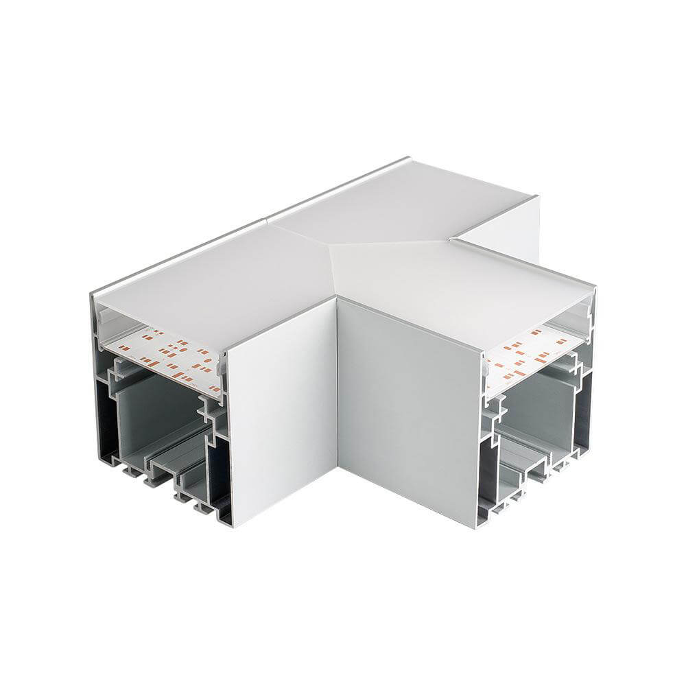 

Коннектор T-образный Arlight S2-Line-7977-T90 тройной 021264, Серый, 021264 S2-Line