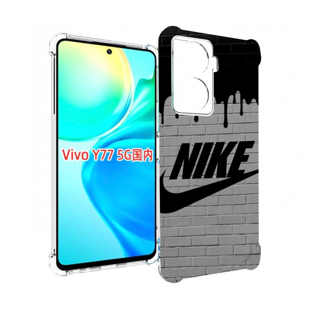 

Чехол MyPads найк в краске для Vivo Y77 5G, Прозрачный, Tocco