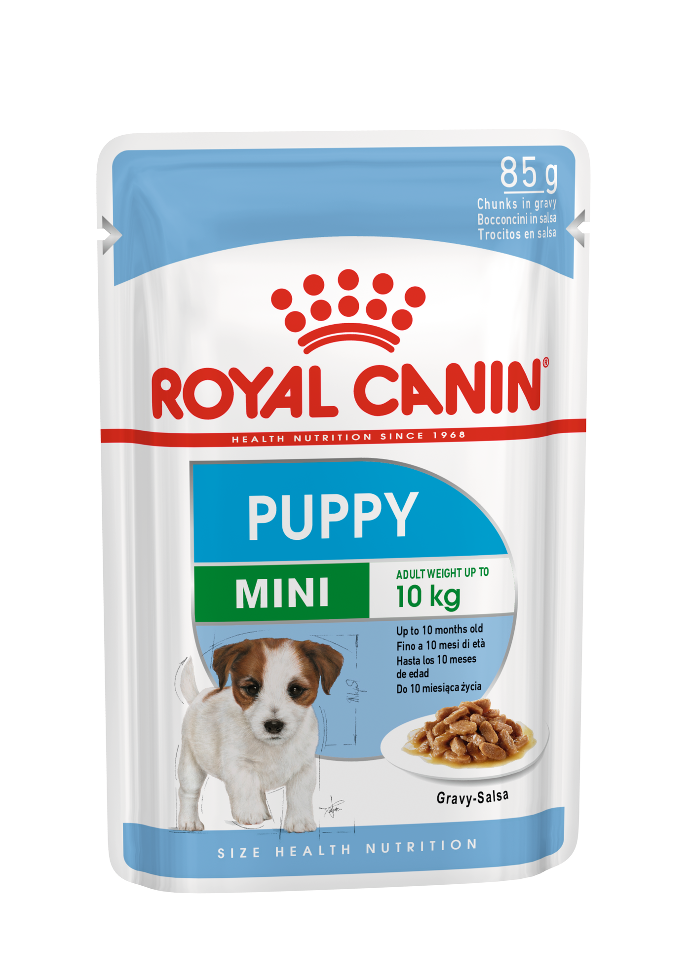 Влажный корм для щенков Royal Canin Mini Puppy, для малых пород, в соусе 12шт по 85 г