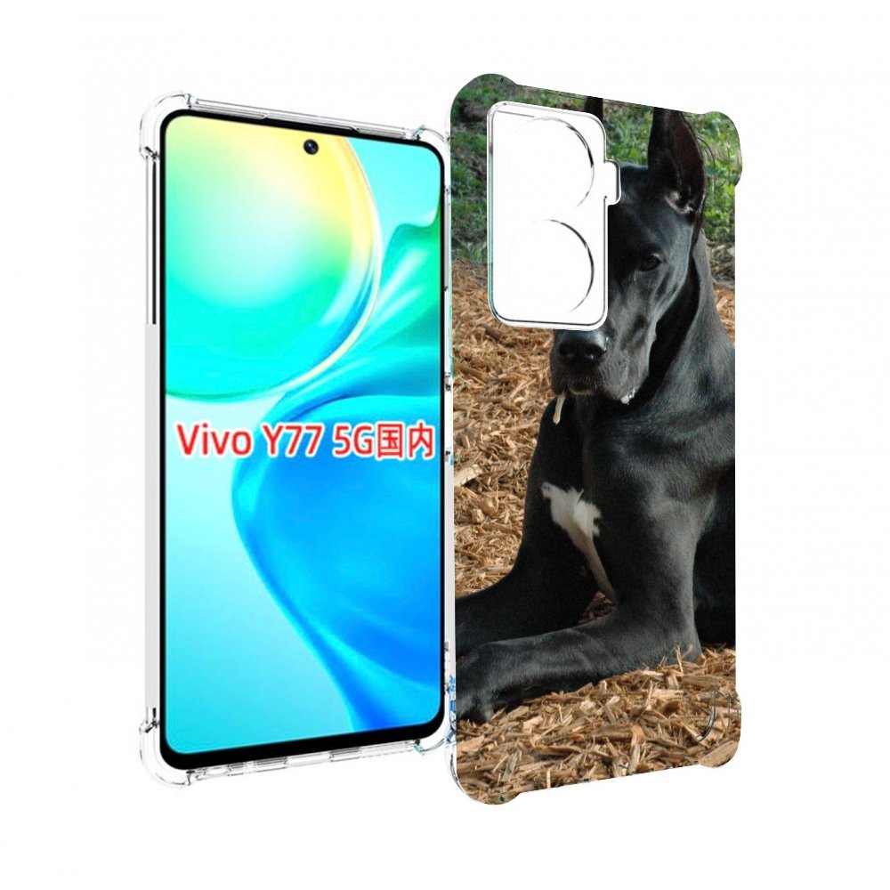 

Чехол MyPads немецкии дог для Vivo Y77 5G, Прозрачный, Tocco