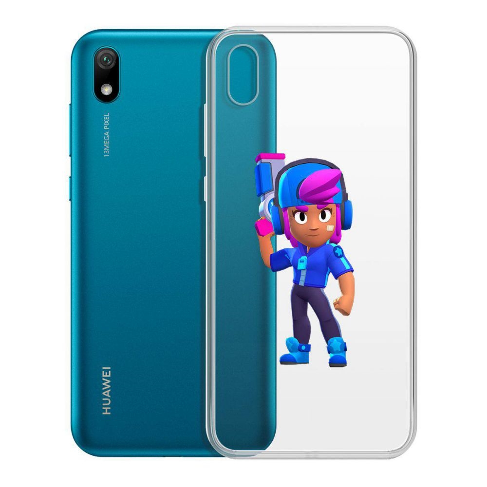 

Чехол-накладка Brawl Stars-Звёздная Шелли для Huawei Y5 (2019)or 8S/8S Prime