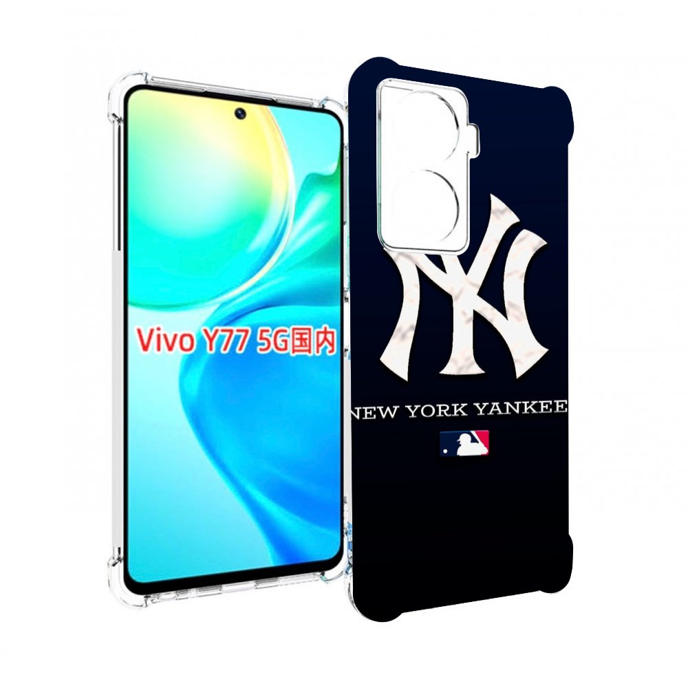 

Чехол MyPads нью оирк янкис беисбол для Vivo Y77 5G, Прозрачный, Tocco