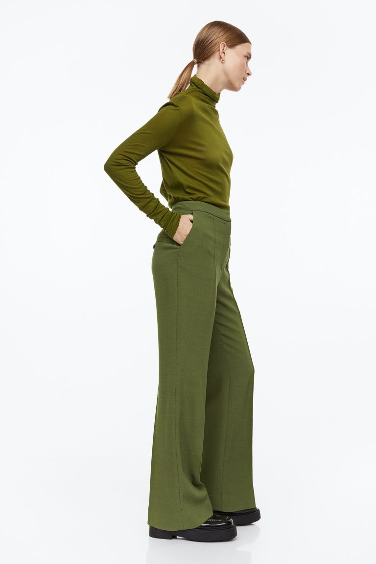 

Брюки женские H&M 1010564006 хаки 34 (доставка из-за рубежа), 1010564006