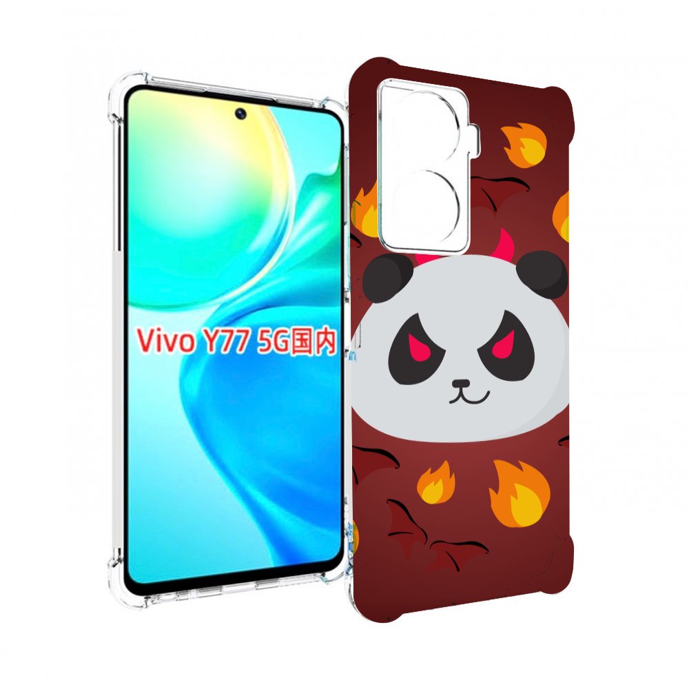 

Чехол MyPads огненная-панда для Vivo Y77 5G, Прозрачный, Tocco