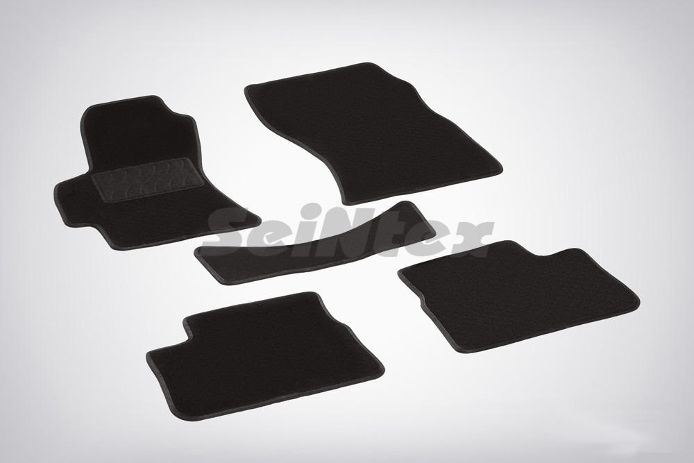 

Ворсовые LUX коврики в салон Seintex для Subaru Impreza 2007-2011 г.в. (черные, 83182)