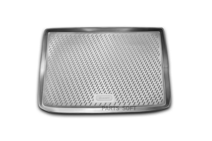 

Коврик автомобильный резиновый в багажник OPEL Meriva, 03/2010-> мв. (полиуретан)