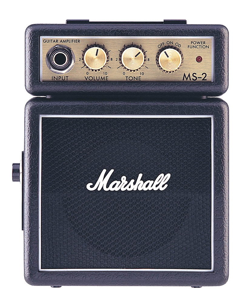 Marshall MS-2 MICRO AMP (BLACK) Портативный гитарный усилитель