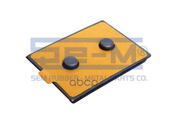 

Sem7734_отбойник Рессоры! (Рм) Прямоуг. 110x84x13man 19.422/26.281 Se-M арт. 7734