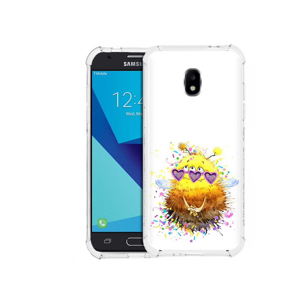 

Чехол MyPads Tocco для Samsung Galaxy J3 (2017) Пушитый шмель (PT74067.575.143), Прозрачный, Tocco