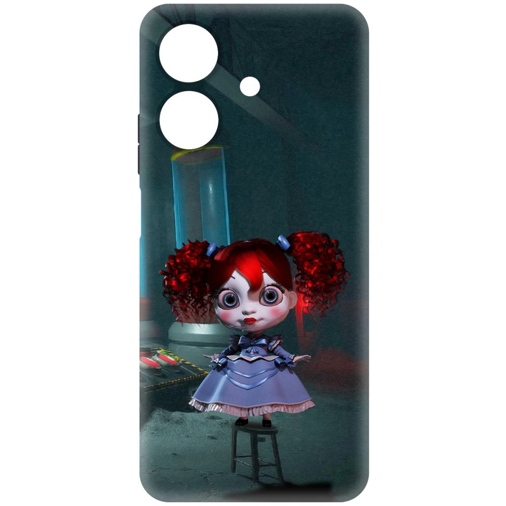 

Чехол-накладка Krutoff Soft Case Хаги Ваги - Кукла Поппи для Realme Note 60 черный