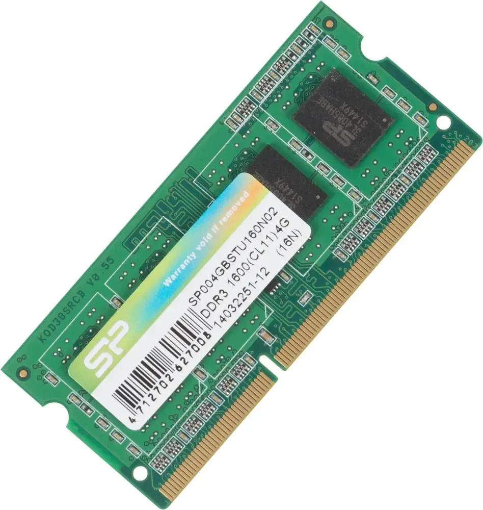 

Оперативная память Silicon Power (SP004GBSTU160N02), DDR3 1x4Gb, 1600MHz