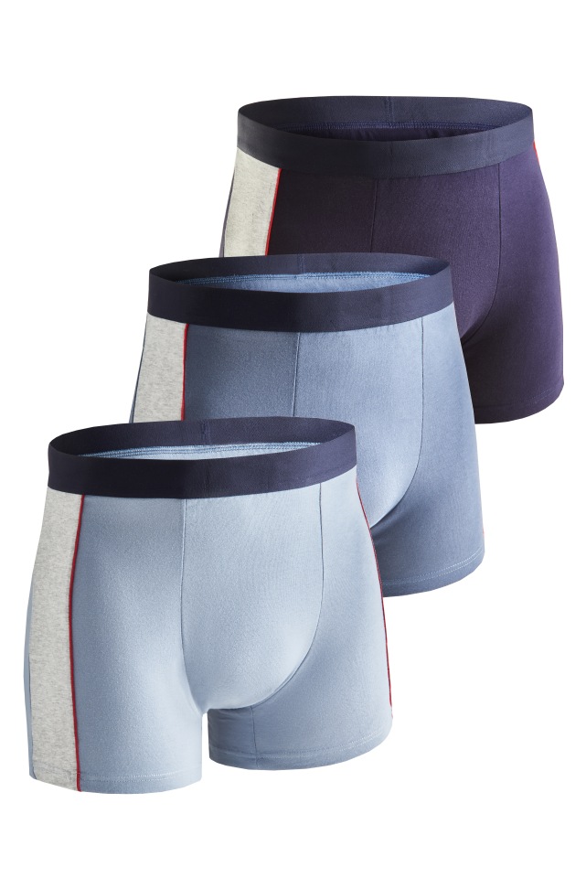 

Комплект трусов мужских WEZEGE WZ03 синих 2XL, WZ03