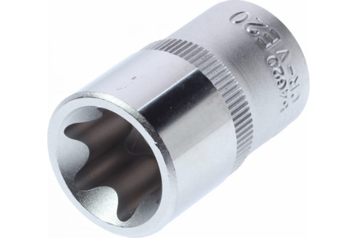 

Головка E20 Внешний Torx 1/2Dr Короткая Force 54620 FORCE 54620