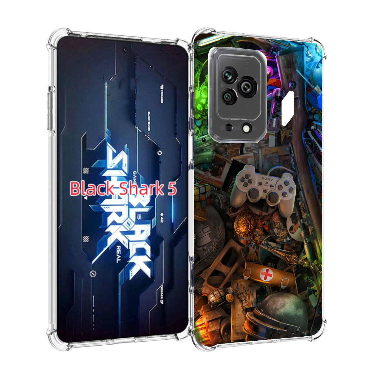 

Чехол MyPads JlaMBcPa6eM для Xiaomi Black Shark 5, Прозрачный, Tocco