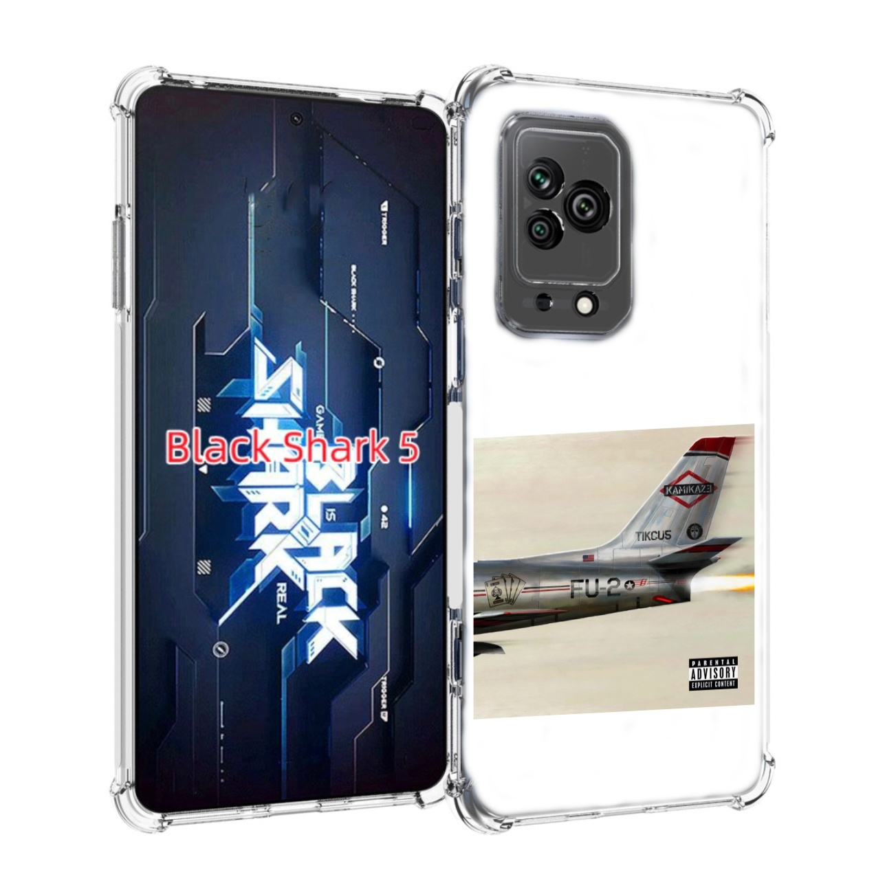 

Чехол Mypads Kamikaze Eminem Для Xiaomi Black Shark 5, Прозрачный, Tocco