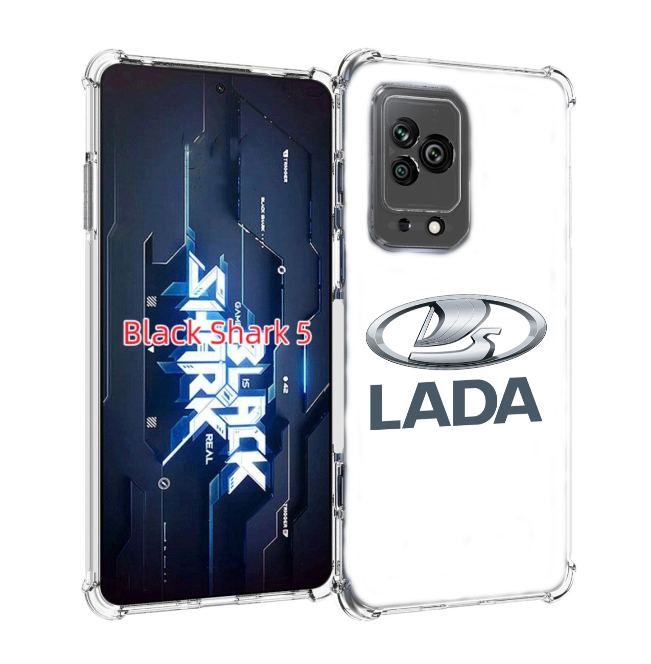 

Чехол MyPads Лада ваз 4 мужской для Xiaomi Black Shark 5, Прозрачный, Tocco
