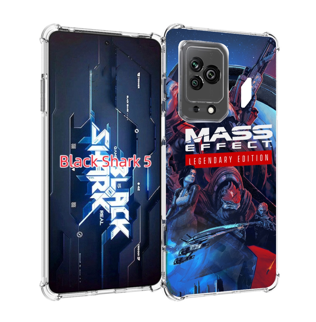 

Чехол MyPads Mass Effect Legendary Edition для Xiaomi Black Shark 5, Прозрачный, Tocco