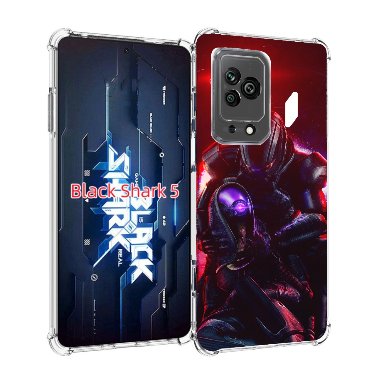 

Чехол MyPads Mass Effect для Xiaomi Black Shark 5, Прозрачный, Tocco
