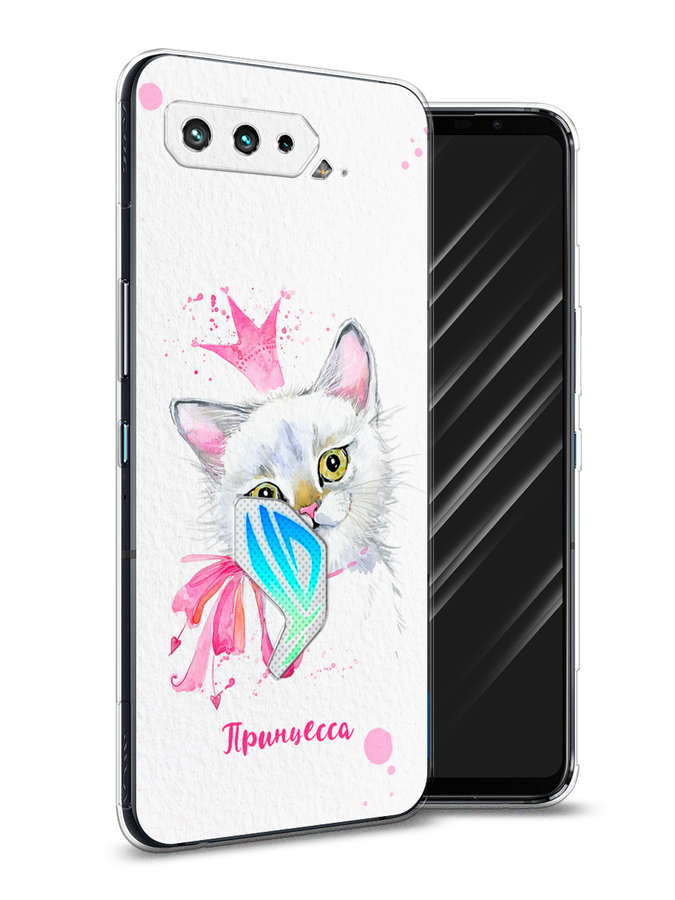 

Чехол Awog на Asus ROG Phone 5S "Моя принцесса", Белый;розовый;серый, 44550-6