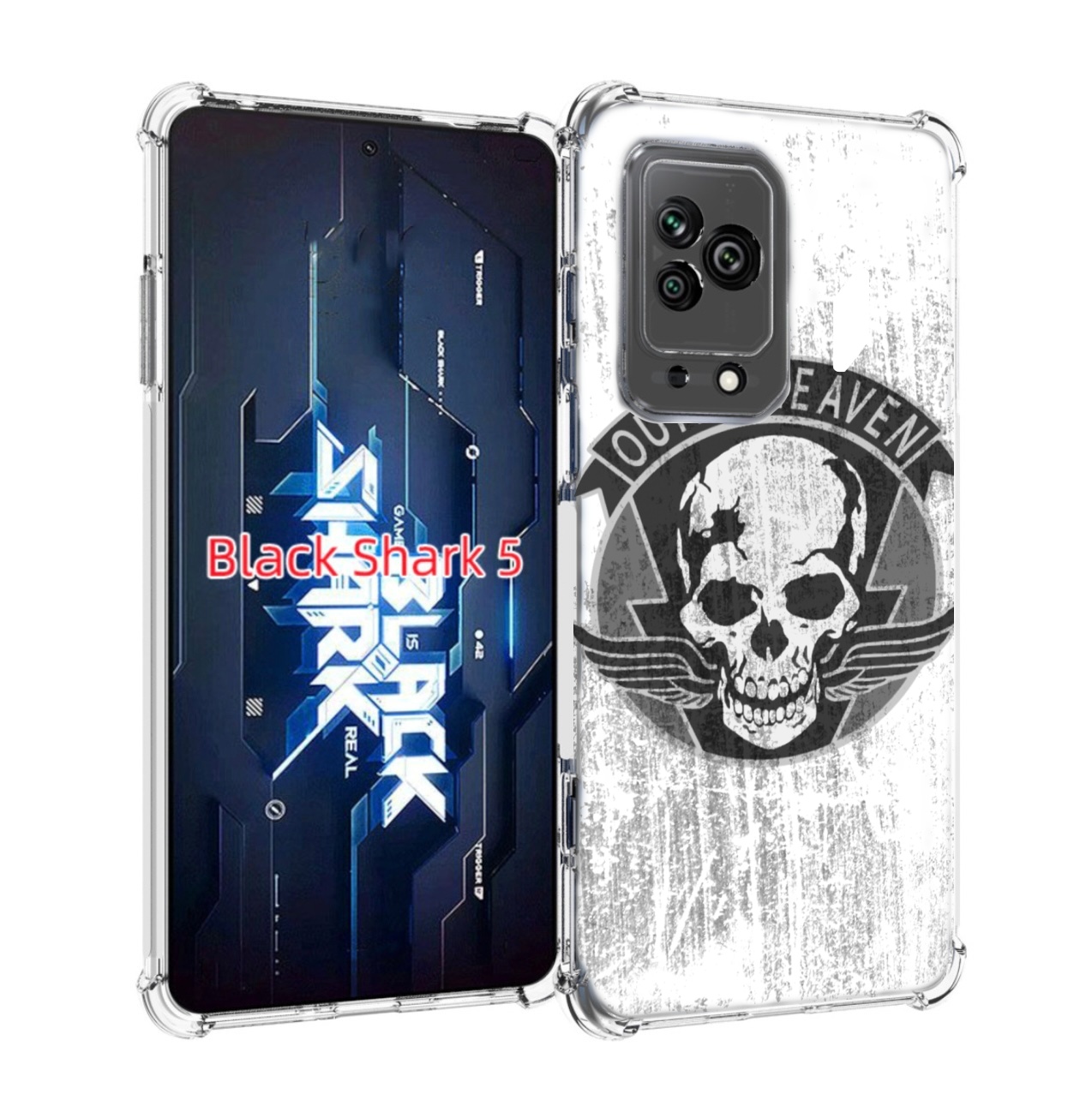 

Чехол MyPads Metal Gear Solid V Outer Heaven для Xiaomi Black Shark 5, Прозрачный, Tocco