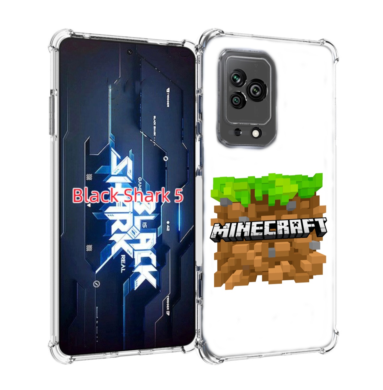 Чехол MyPads Minecraft-2 для Xiaomi Black Shark 5