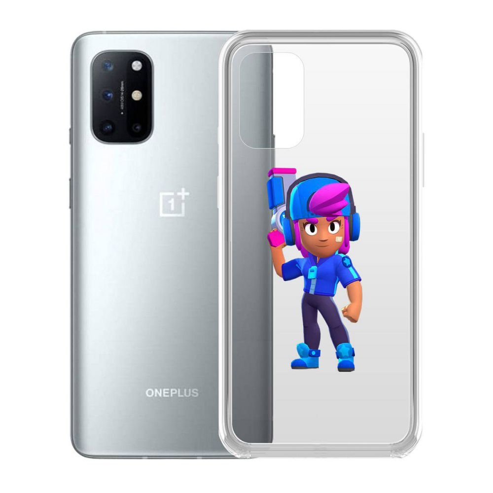 

Чехол-накладка Brawl Stars-Звёздная Шелли для OnePlus 8T