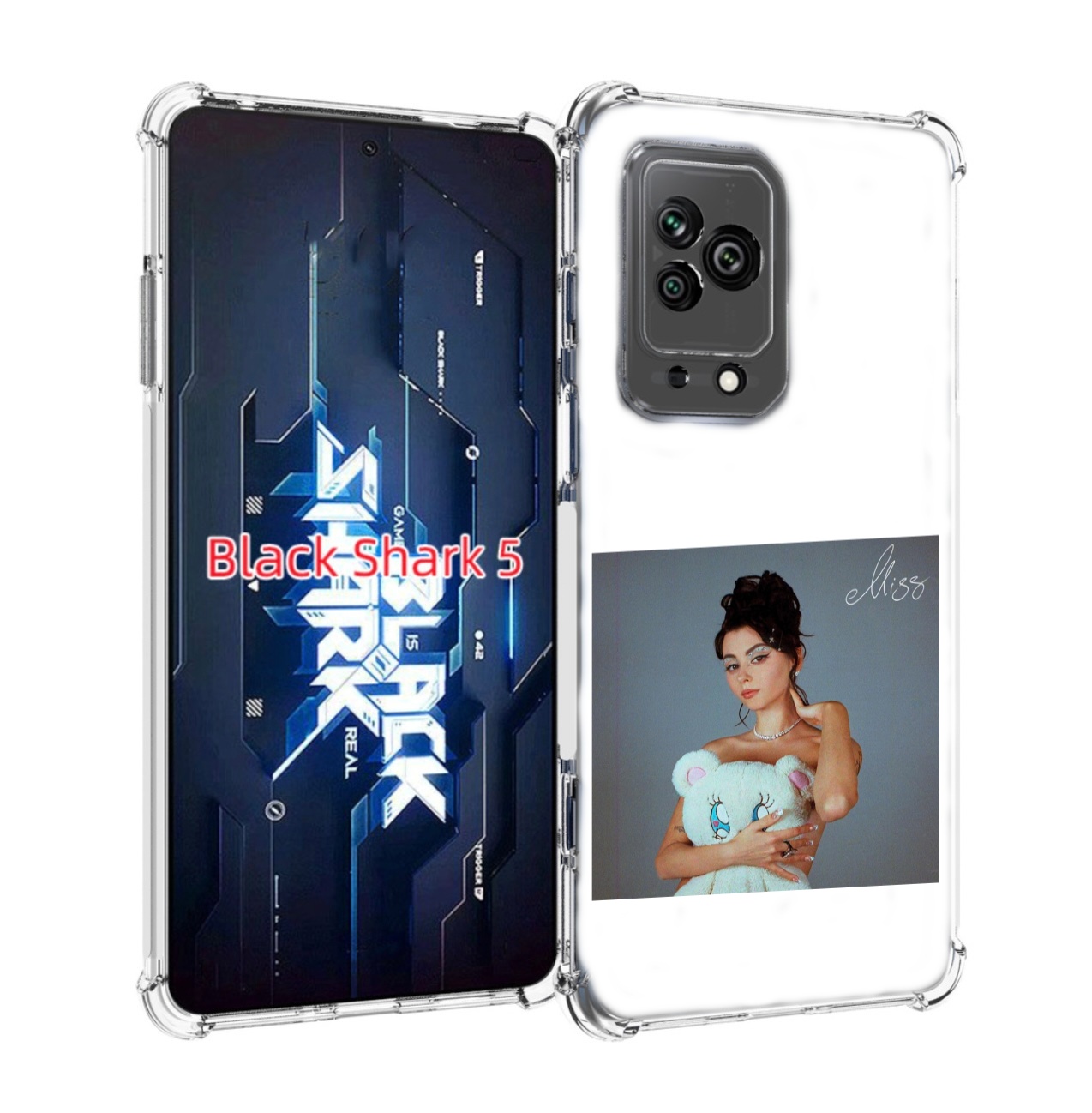 

Чехол MyPads Miss Дора для Xiaomi Black Shark 5, Прозрачный, Tocco