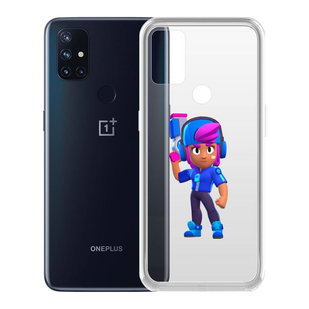 

Чехол-накладка Brawl Stars-Звёздная Шелли для OnePlus Nord N10 5G
