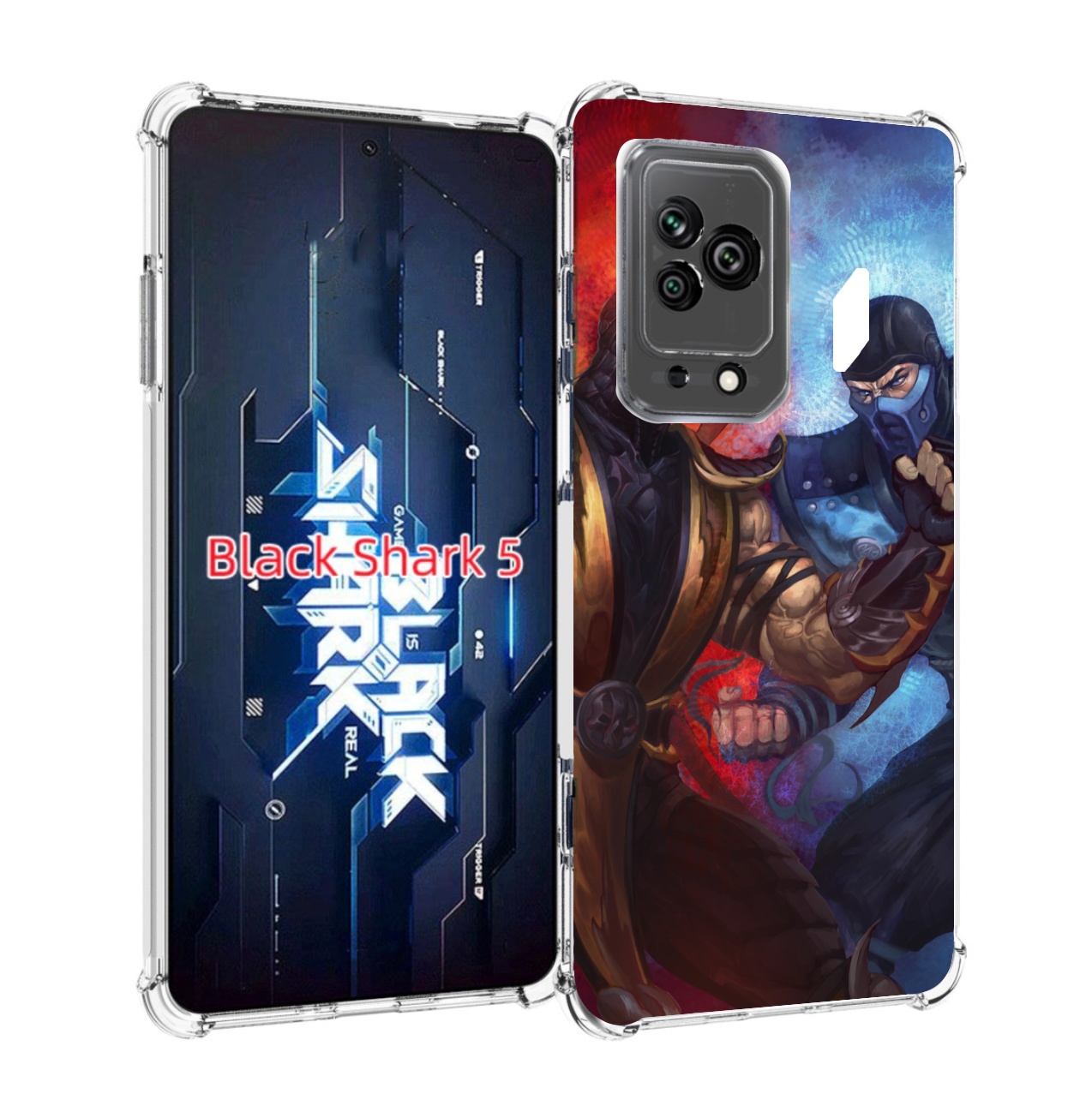 

Чехол MyPads Mortal Combat art для Xiaomi Black Shark 5, Прозрачный, Tocco